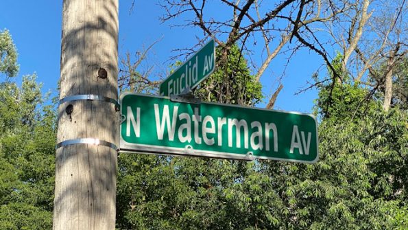 Single roll over crash into a utility pole on Euclid Avenue east of Waterman Ave., Arlington Heights.