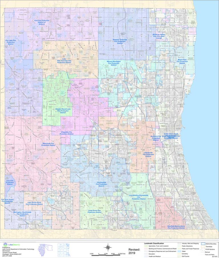 Lake County Fire Protection District Boundaries – Cardinal News