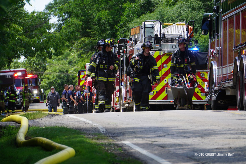 Extra-Alarm House Fire: Outside Burn Spread to House on Miller Rd in ...