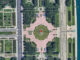 Buckingham Fountain aerial view Google (Imagery ©2024 Google, magery ©2024 Airbus, Maxar Technologies, Map data )