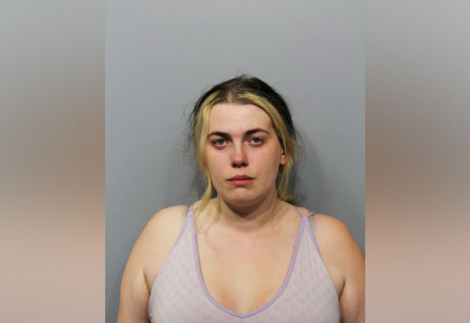 Rachel R. Sharp, age 24, of McHenry, charged with Domestic Battery on Tuesday, June 18, 2024 (SOURCE: Arlington Heights Police Department)