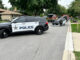 Police on scene of a rollover crash with injuries on Belmont Avenue near Magnolia Street in Arlington Heights on Tuesday, July 9, 2024 (CARDINAL NEWS)