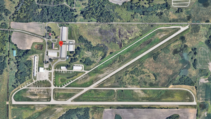 Satellite view of Campbell Airport in Grayslake (Images ©2024 Google, Images ©2024 Airbus, Maxar Technologies, Map data ©2024)