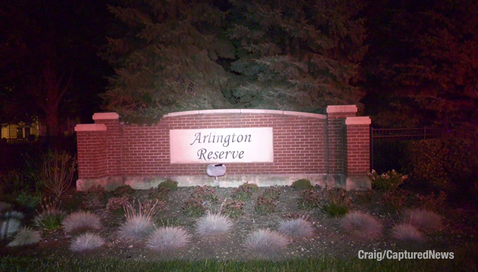 Fire scene photo on Crambourne Way in Arlington Heights Friday, August 9, 2024 (Craig/CapturedNews)