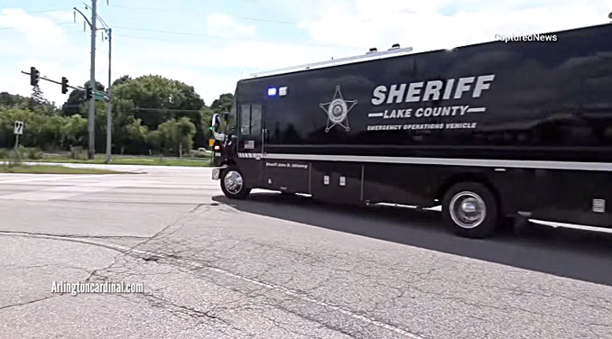 Lake County Sheriff's Office Emergency Operations Vehicle in Lake Barrington, Tuesday, August 20, 2024 (CARDINAL NEWS)