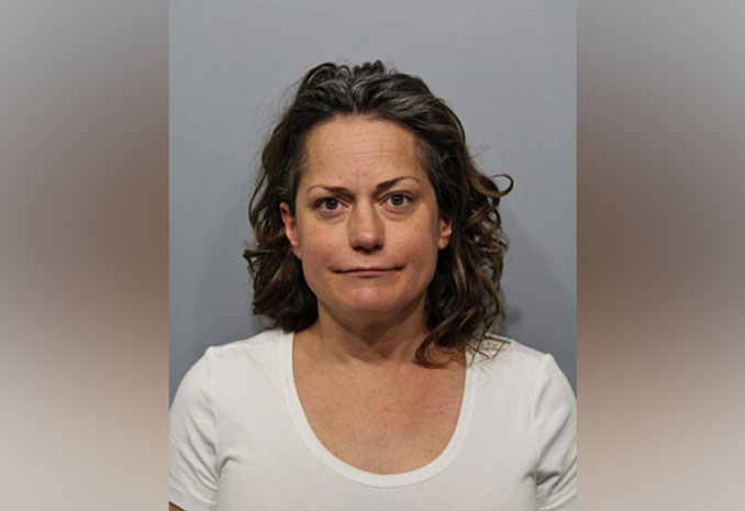 Anna Elise Lenoach, charged with Criminal Damage to Property, and Stalking, Violation of No Contact Order (SOURCE: Arlington Heights Police Department)