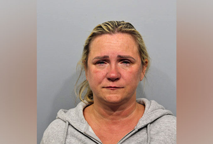 Agnieszka Stepaniuk, charged with DUI after a rollover crash with a parked car on Cleveland Avenue in Arlington Heights on Wednesday, October 2, 2024 (SOURCE: Arlington Heights Police Department)