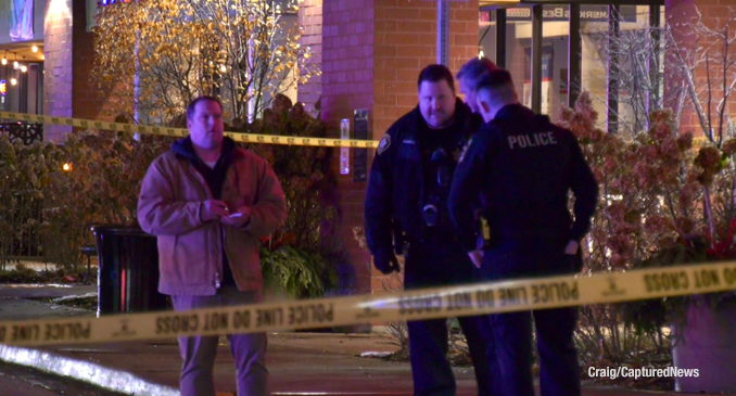 Police on scene in Vernon Hills where a male adult was critically wounded Thursday night, November21, 2024 (Craig/CapturedNews)