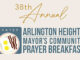 Arlington Heights 38th Annual Mayor's Community Prayer Breakfast (SOURCE: Village of Arlington Heights)