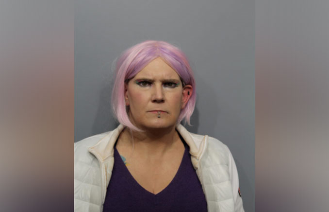 Nicholas "Nicki" E. Roberts, charged with felony retail theft, accused of theft of a vacuum at Kohl's in Arlington Heights (SOURCE: Arlington Heights Police Department)